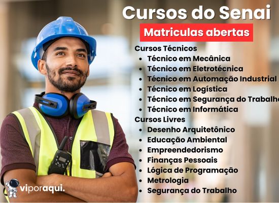 Cursos do Senai